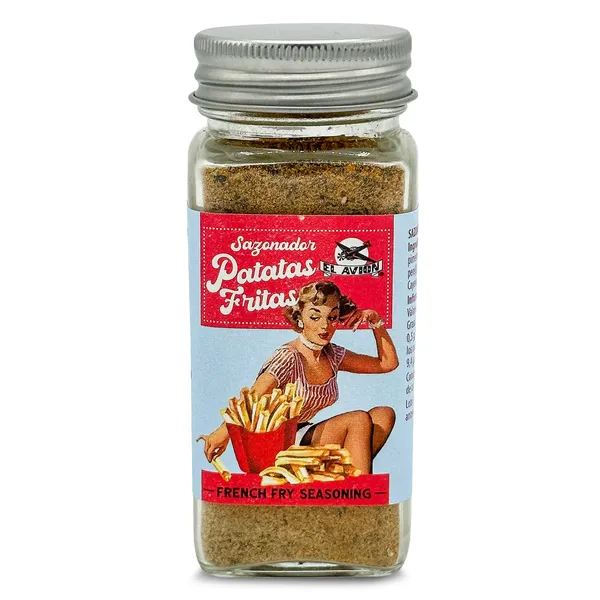 Sazonador patatas fritas El avion frasco 65 g
