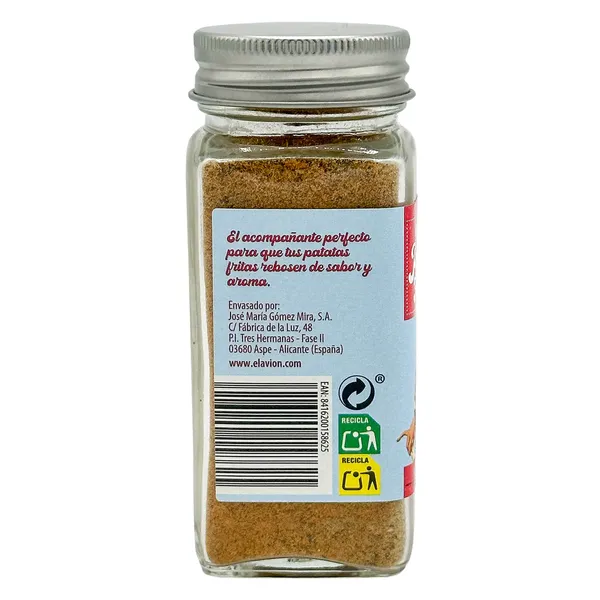 Sazonador patatas fritas El avion frasco 65 g 2