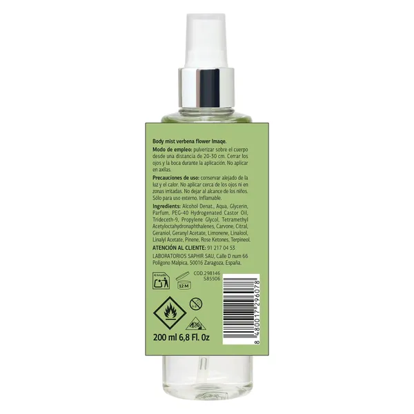 Body mist verbena flower Dia Imaqe spray 200 ml 2