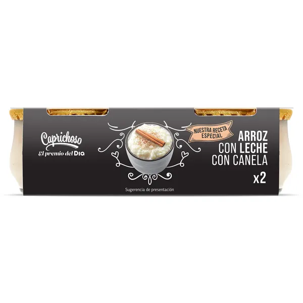 Arroz con leche con canela Caprichoso Dia pack 2 x 125 g 3