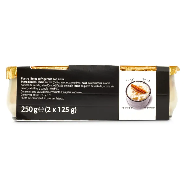 Arroz con leche con canela Caprichoso Dia pack 2 x 125 g 5