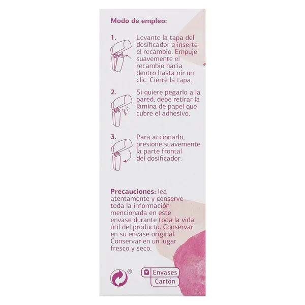 Difusor ambientador manual con recambio flores blancas Super Paco de Dia caja 1 unidad 4