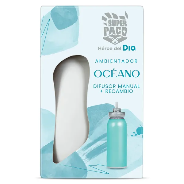 Difusor ambientador manual con recambio océano Dia Super Paco 1 unidad 2
