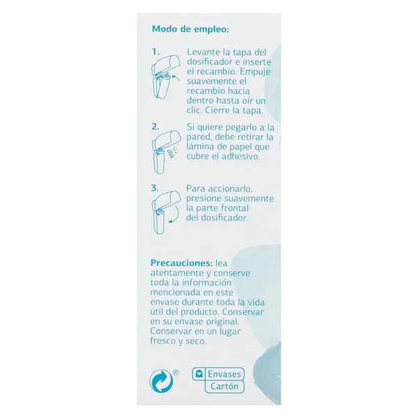 Difusor ambientador manual con recambio océano Dia Super Paco 1 unidad 5