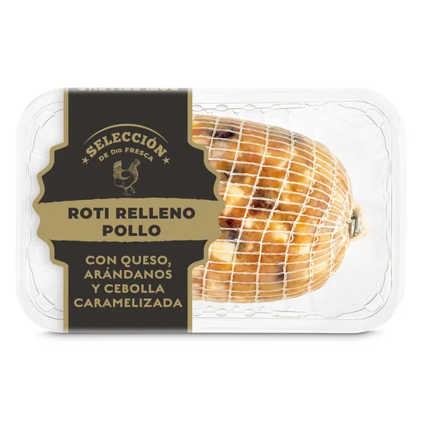 Roti de pollo relleno con queso, arándanos y cebolla caramelizada Selección de Dia 600 g 2