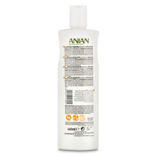 Champú repara y revitaliza Anian botella 400 ml 2