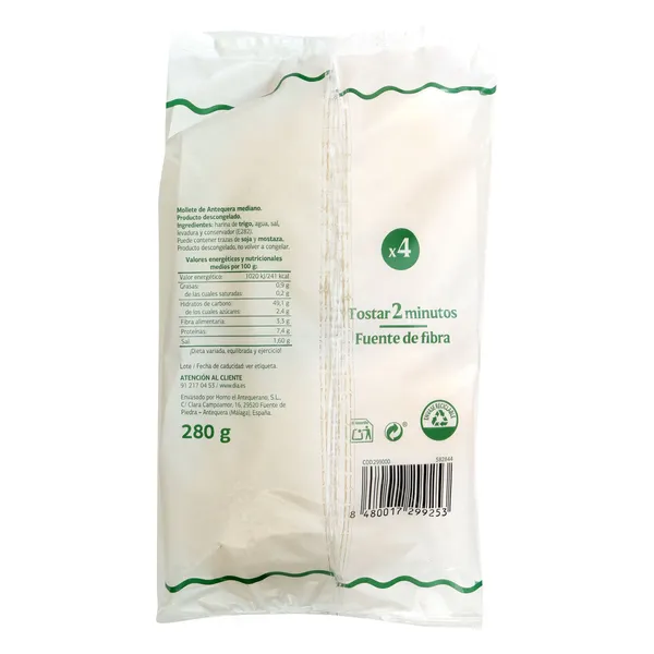 Mollete de Antequera El Molino de Dia 280 g 3