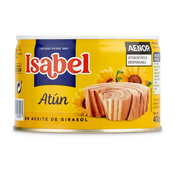 Atún en aceite de girasol Isabel 260 g 2