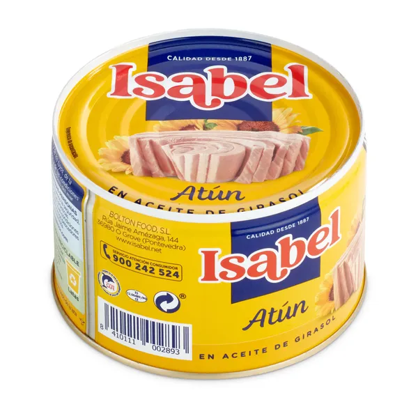 Atún en aceite de girasol Isabel 260 g