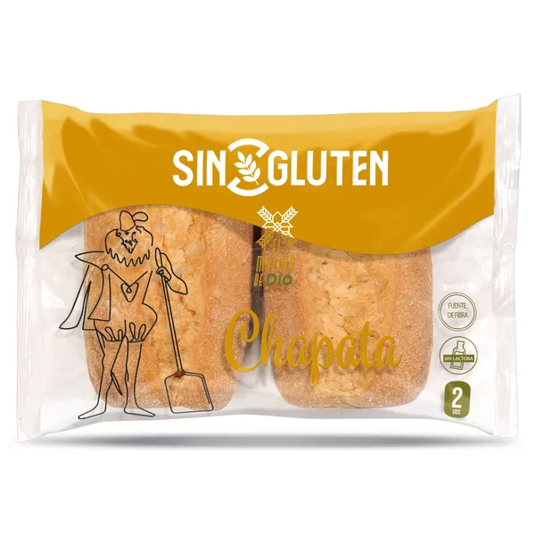 Chapata sin gluten El molino de Dia 120 g 2