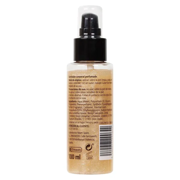 Body shimmer perfumado Imaqe de Dia botella 100 ml 2