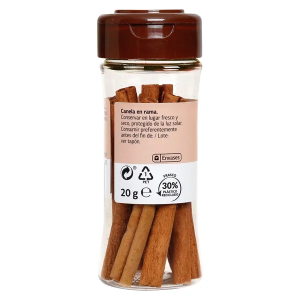 Canela en rama Dia Vegecampo frasco 20 g 3