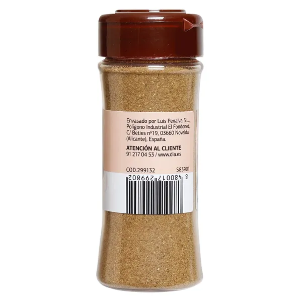 Comino molido Dia Vegecampo frasco 60 g 2