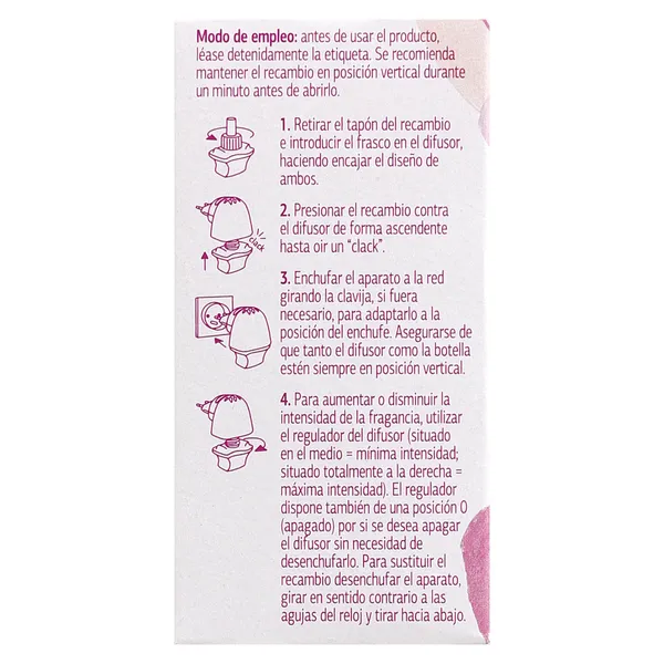 Ambientador eléctrico flores blancas recambio Super Paco de Dia caja 1 unidad 4