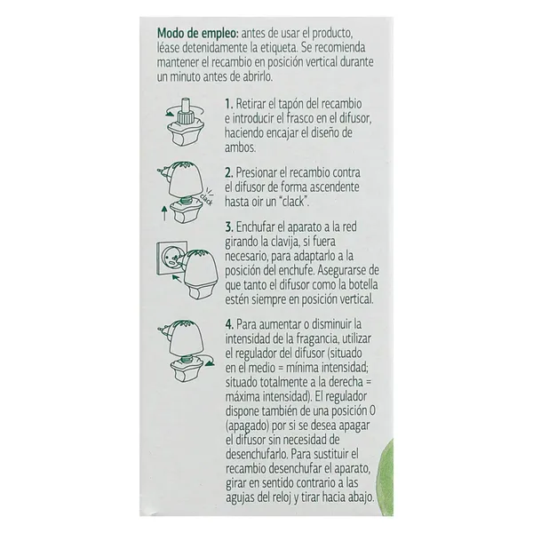 Recambio ambientador eléctrico bergamota y jazmín Dia Super Paco 1 unidad 5