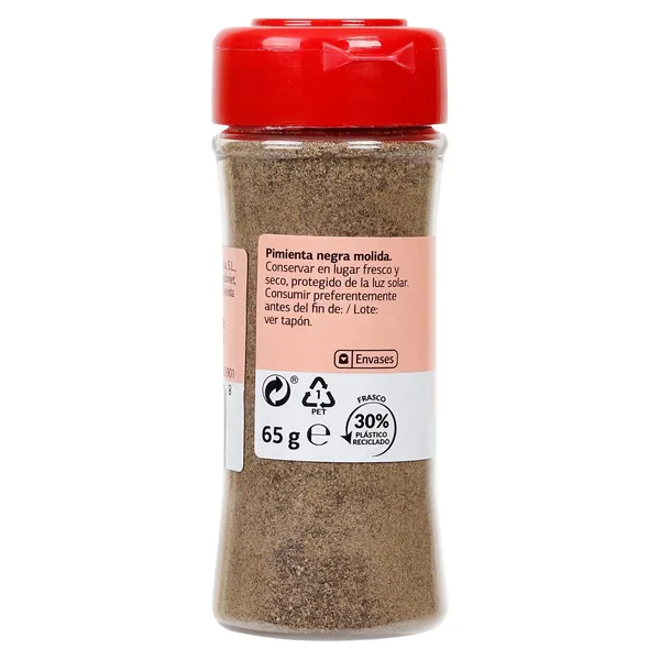 Pimienta negra molida Dia Vegecampo 65 g 4