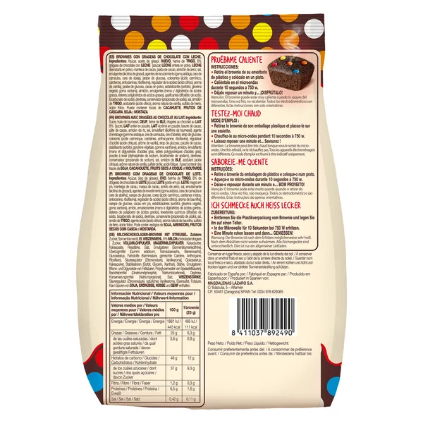 Brownies Jr Brownie bolsa 200 g 2