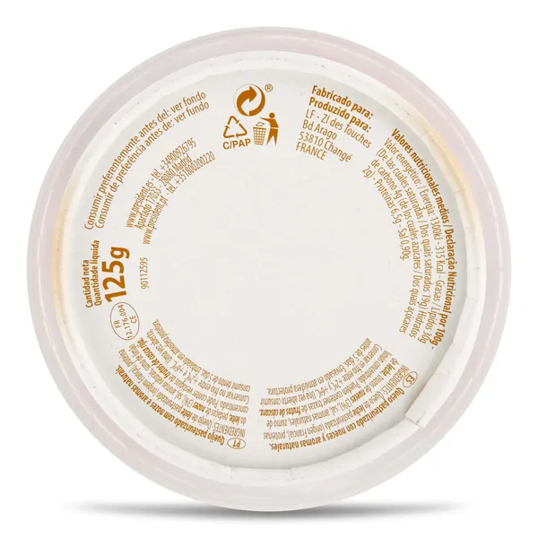 Mousse de queso con nueces President Bon délice tarrina 125 g 3