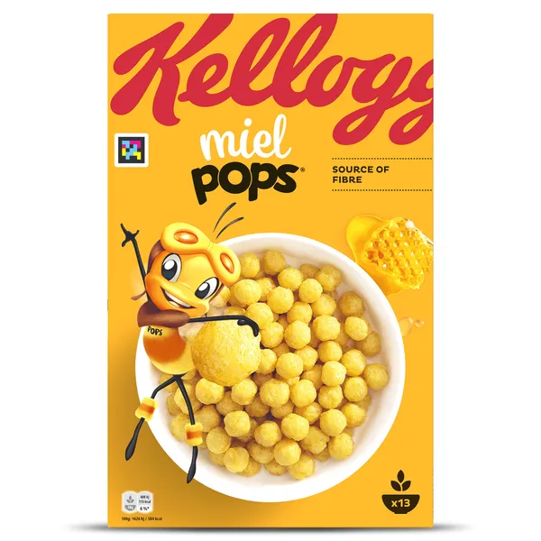 Cereales Miel Pops Kellogg's caja 400 g 2