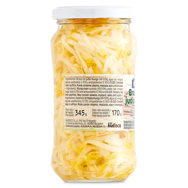 Brotes de soja verde Diamir frasco 180 g 2