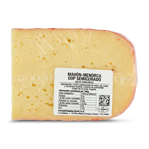 Queso Mahón semicurado Quesería del Mundo 220 g 5
