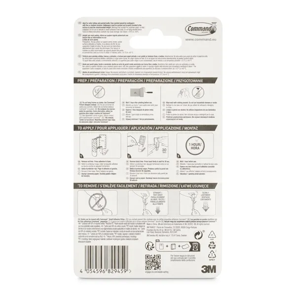 Cuelga fácil pequeño Command blister 3 unidades 2