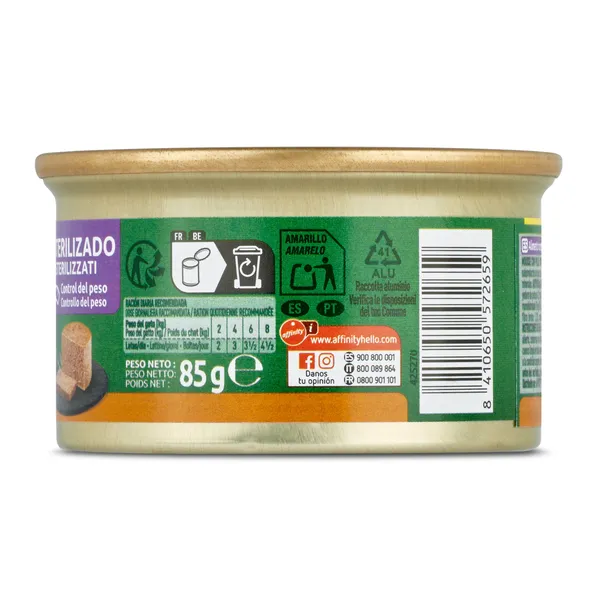 Alimento para gatos con pollo Ultima lata 85 g 2
