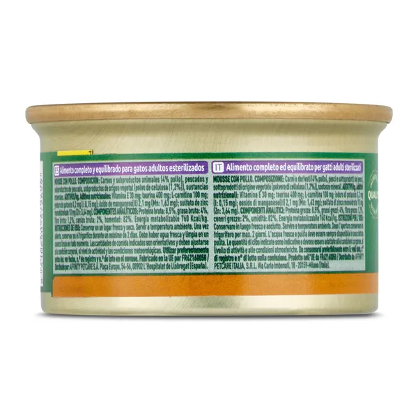Alimento para gatos con pollo Ultima lata 85 g 3