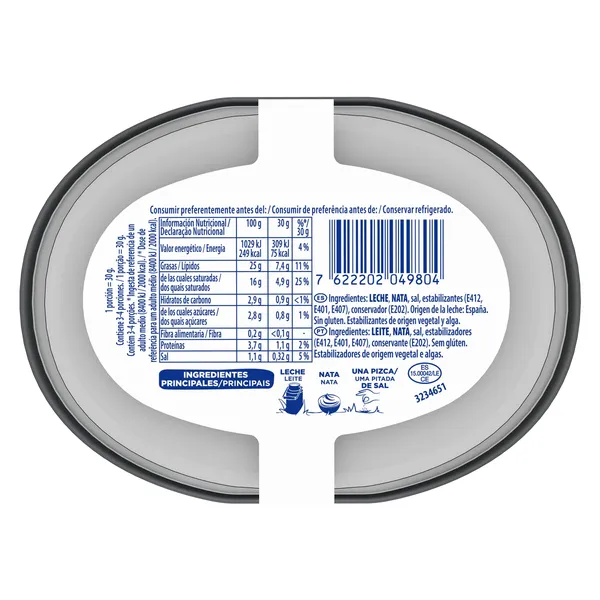 Queso de untar original Philadelphia tarrina 100 g 2