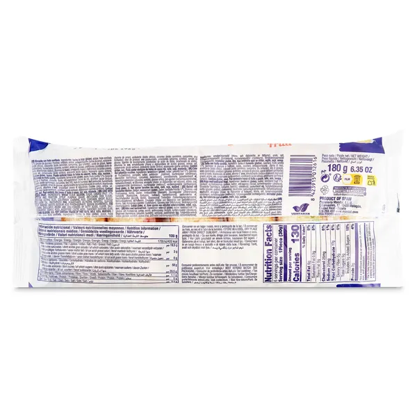 Bizcocho con fruta confitada Mandul bolsa 180 g 2
