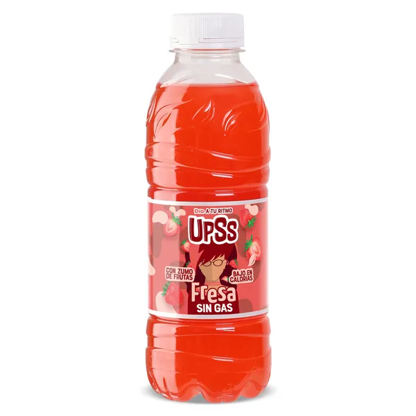 Refresco de fresa sin gas Dia Upss 500 ml 2