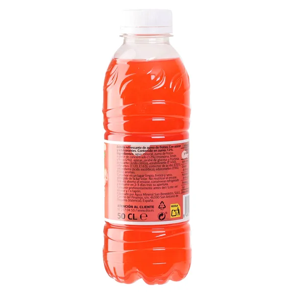 Refresco de fresa sin gas Dia Upss 500 ml 3