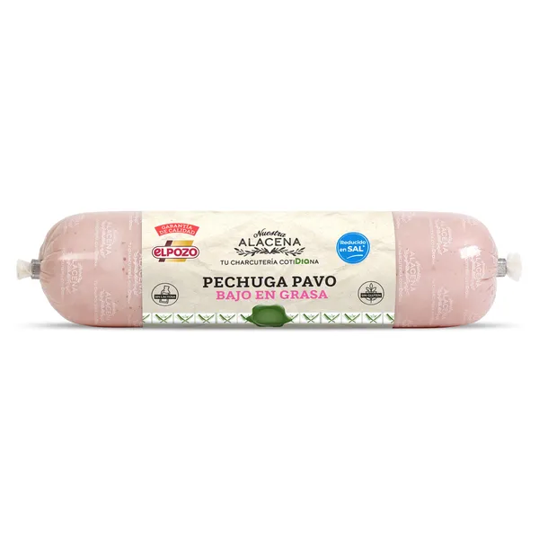 Pechuga de pavo bajo en grasa y reducido en sal Nuestra Alacena de Dia 500 g 2