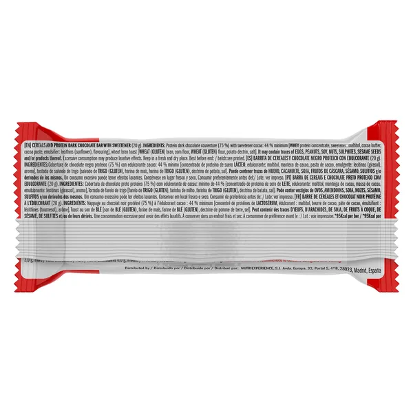 Barrita de proteínas sabor chocolate Just loading bolsa 20 g 2