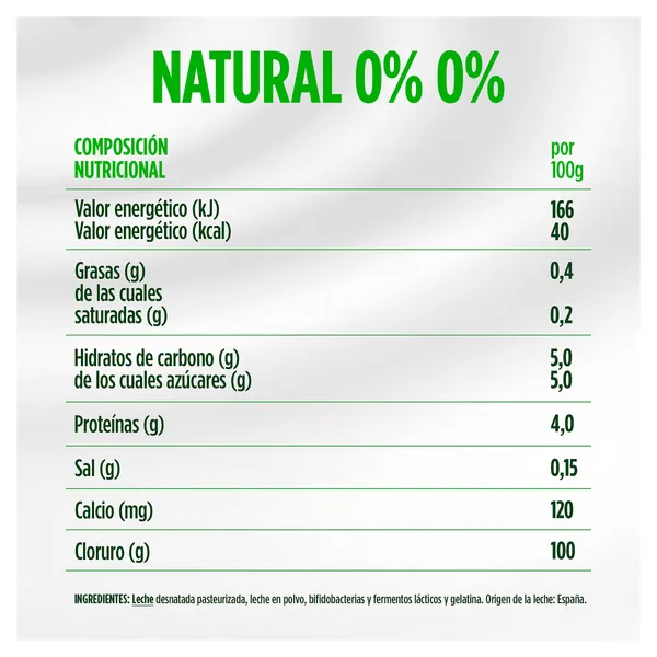 Bífidus natural desnatado Activia pack 8 x 120 g 4