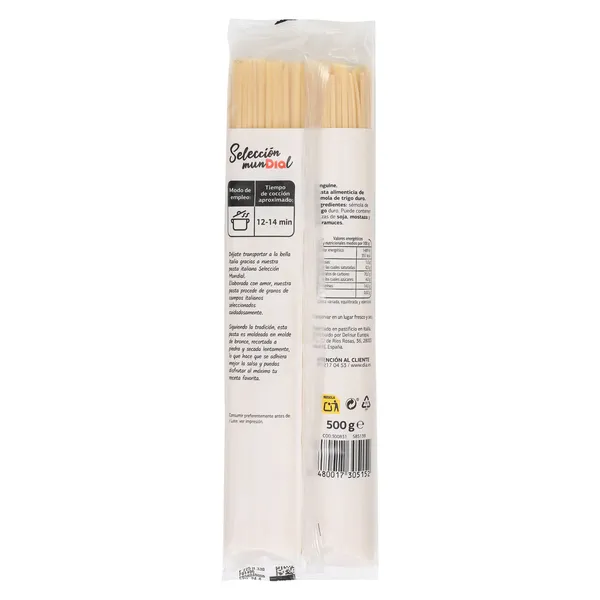 Pasta linguine Dia Selección Mundial bolsa 500 g 3