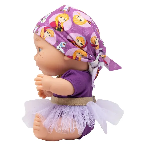 Muñeco solidario Frozen Anna Baby pelon 1 unidad 3
