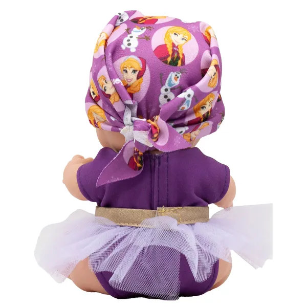Muñeco solidario Frozen Anna Baby pelon 1 unidad 4