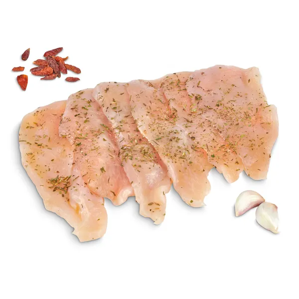 Pechuga fileteada de pollo a las finas hierbas Selección de Dia 650 g aprox. 4