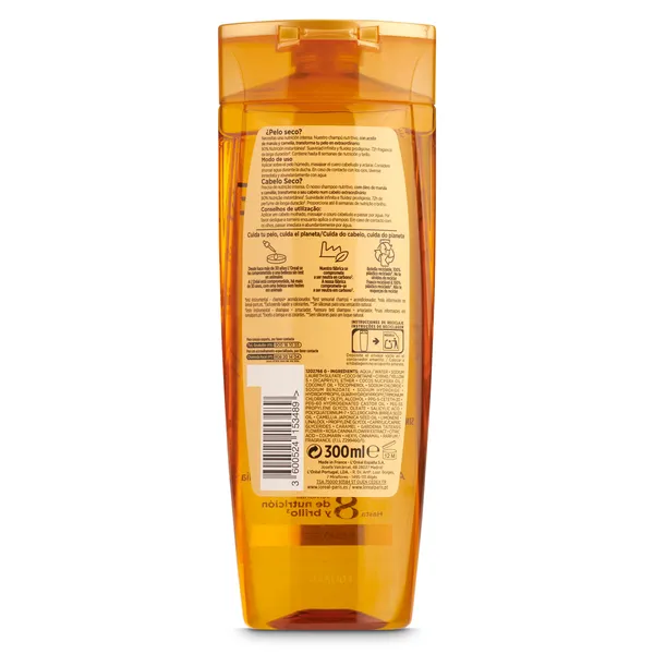 Champú nutritivo cabello seco Elvive botella 300 ml 2
