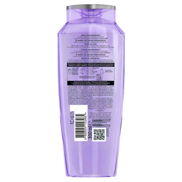 Champú hidra hialurónico Elvive 300 ml 3