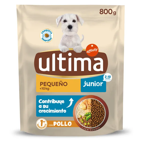 Alimento para perros mini junior con pollo Ultima 800 g 2