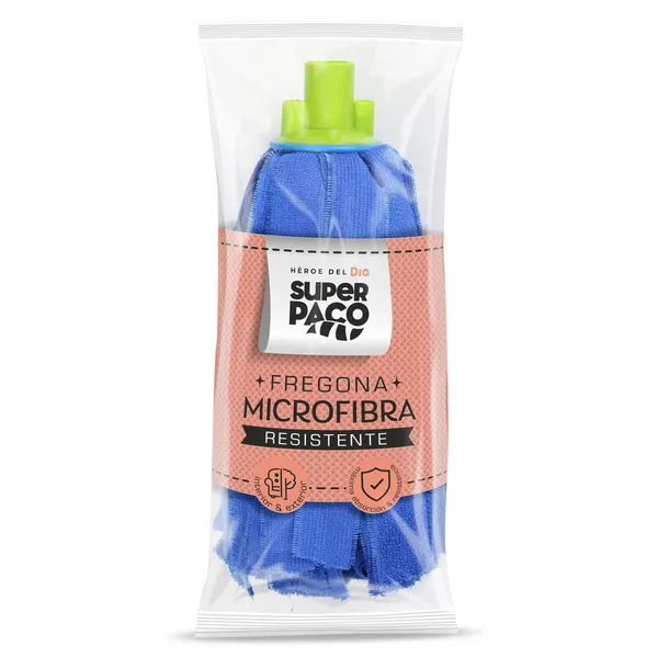 Fregona de microfibra resistente Dia Super Paco 1 unidad 2
