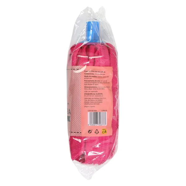 Fregona de microfibra resistente Dia Super Paco 1 unidad 4