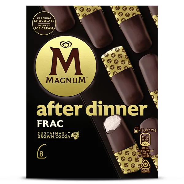 Magnum after dinner frac 8 x 29 g 2