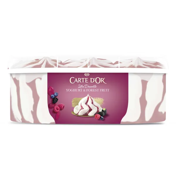 Tarrina helado yogur y frutos del bosque Carte D'Or 480 g 2