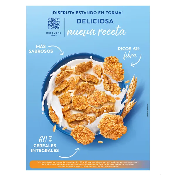Copos de trigo integral, avena integral y arroz tostados Nestlé caja 300 g 4