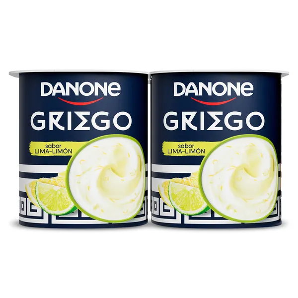 Yogur griego lima-limón Danone pack 4 x 110 g 2