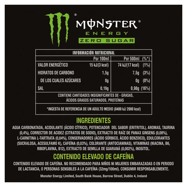 Monster zero 500 ml 3