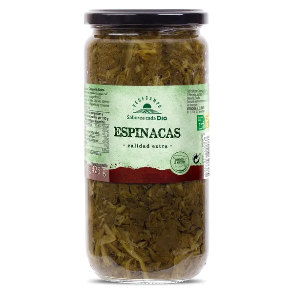 Espinacas Dia Vegecampo 425 g 2